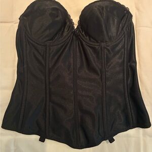 Elegant Black Corset Top